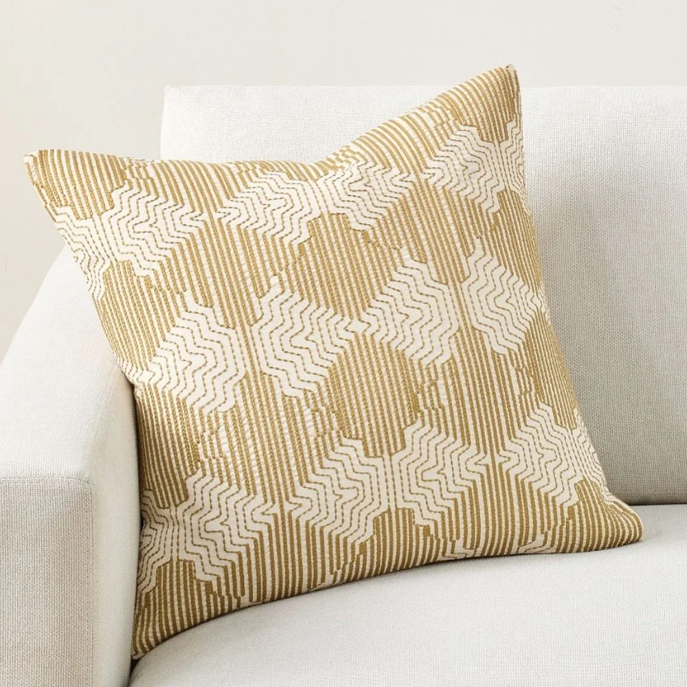 Pottery Barn Skylar Embroidered Pillow Cover 20x20